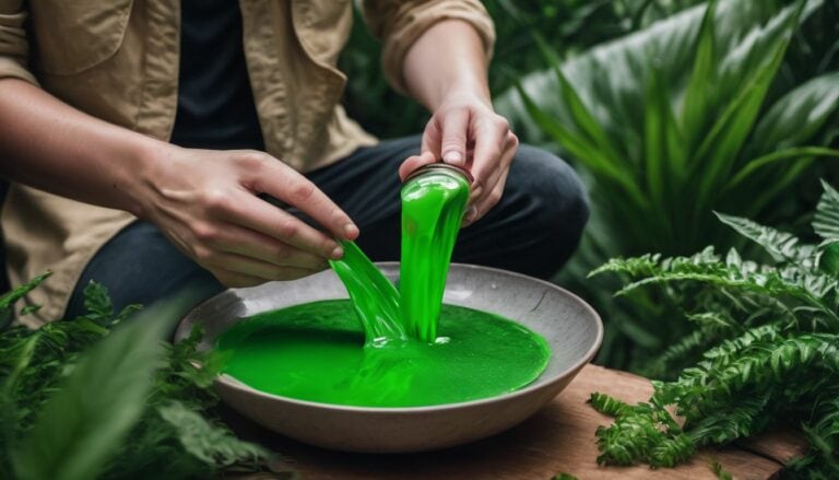 How to Make Green Dye at Home with Natural Ingredients