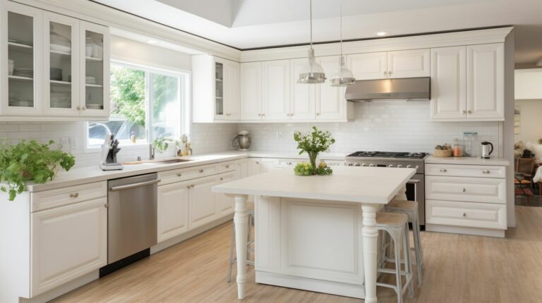Step-By-Step Guide to Whitewashing Your Kitchen Cabinets