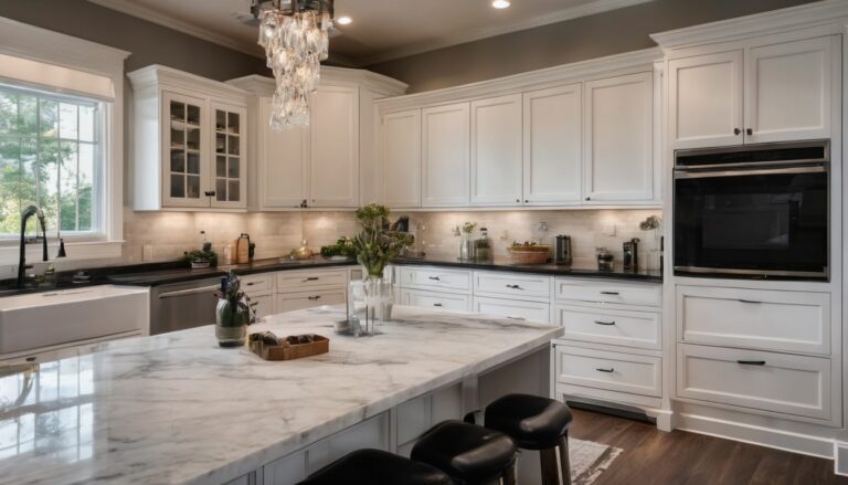 White Kitchen Cabinets with Black Hardware – ATW INTERIORS