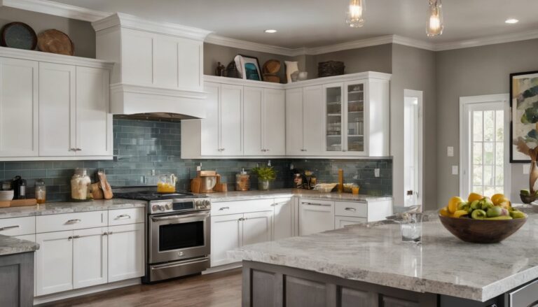Backsplash Ideas For White Cabinets And Granite Countertops – ATW INTERIORS
